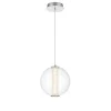 Spectrogram LED Pendant - Clear