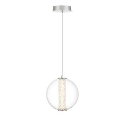 Spectrogram LED Pendant - Clear