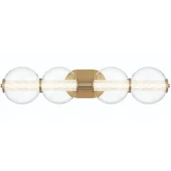 Spectrogram LED Vanity Light - 4 Light