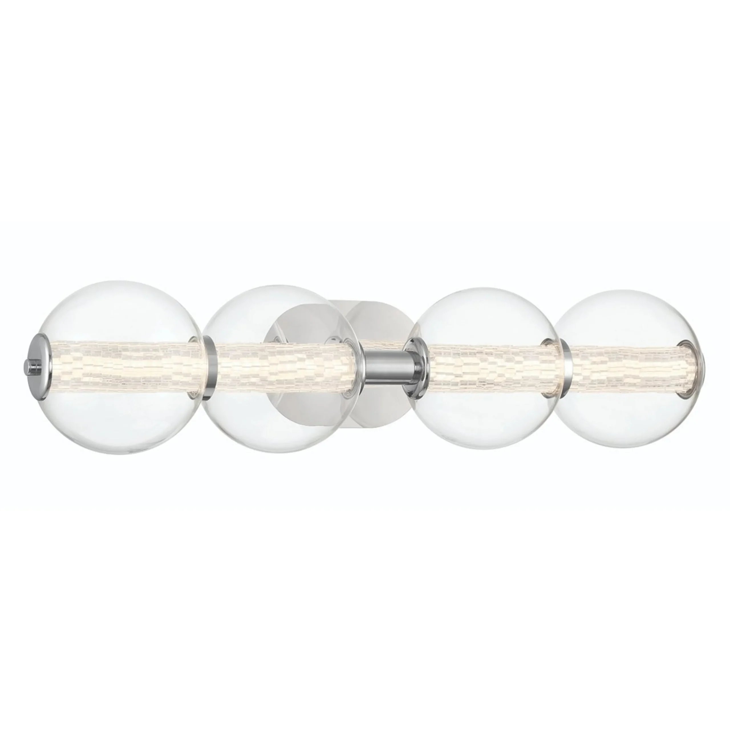 Spectrogram LED Vanity Light - 4 Light
