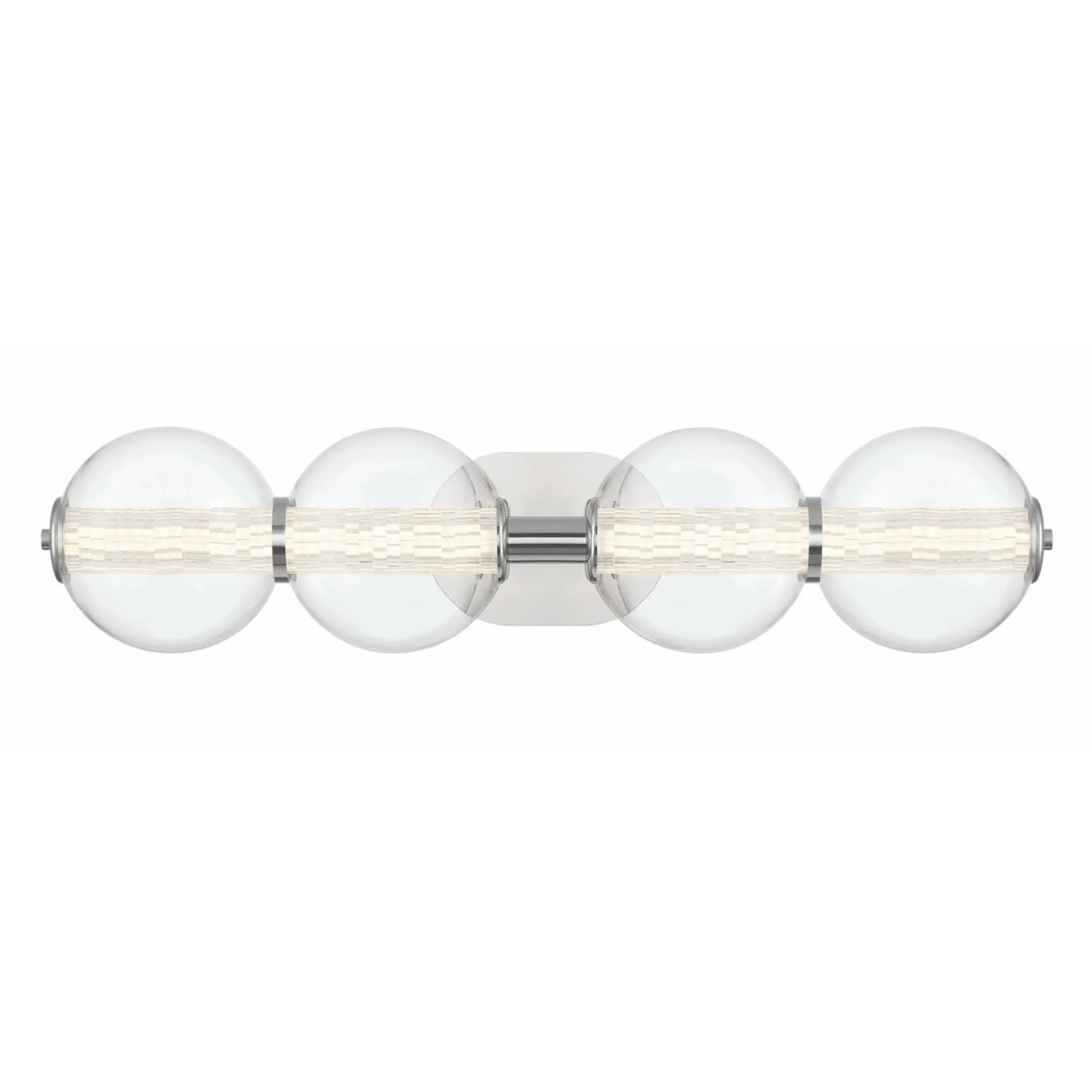 Spectrogram LED Vanity Light - 4 Light