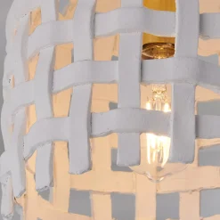 Splint Weave Ceiling Light