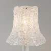 4" Spun Acrylic Bell Chandelier Shade - Mini