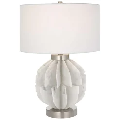 Stacked Marble Blade Table Lamp