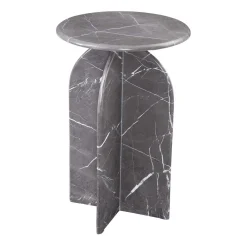 Statuesque End Table
