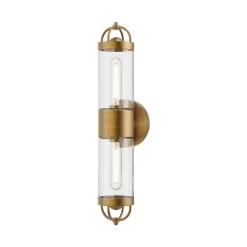 Strasbourg Clear Glass Vanity Light