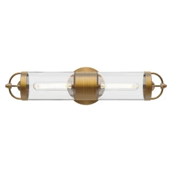Strasbourg Clear Glass Vanity Light