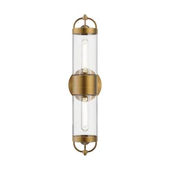 Strasbourg Clear Glass Vanity Light