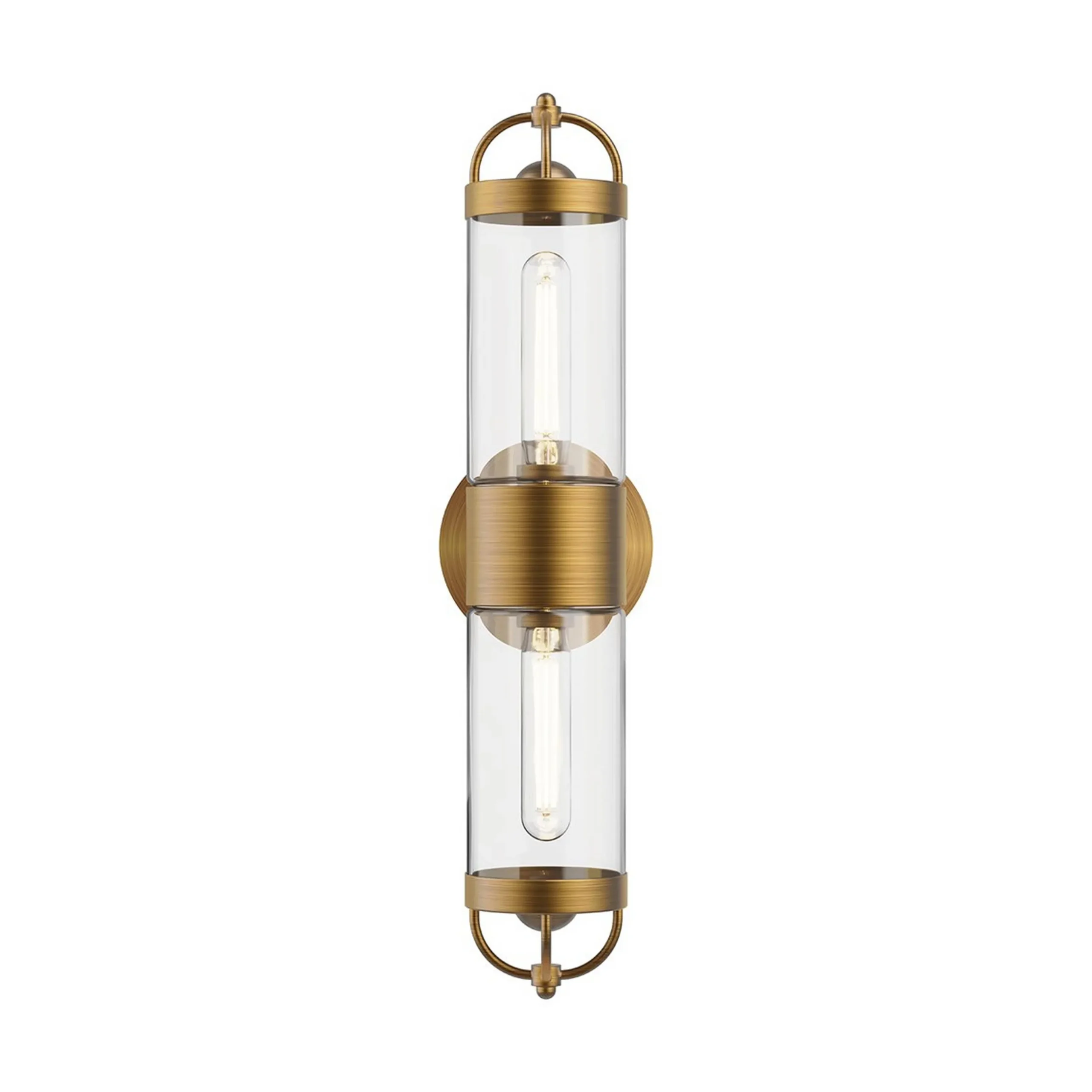 Strasbourg Clear Glass Vanity Light