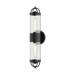 Strasbourg Clear Glass Vanity Light