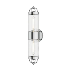 Strasbourg Clear Glass Vanity Light