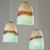 Strata Art Glass Pendant Light