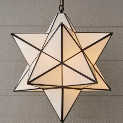 Superior Moravian Star Outdoor Pendant