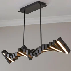Syncopated LED Island Chandelier