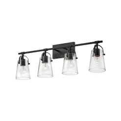 Tapered Strap Vanity Light - 4 Light