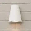 Tapered Top Outdoor Wall Sconce