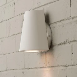 Tapered Top Outdoor Wall Sconce