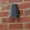 Tapered Top Outdoor Wall Sconce