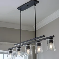 T Bar Taper Island Chandelier