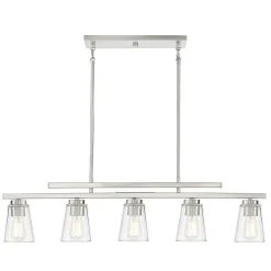 T Bar Taper Island Chandelier