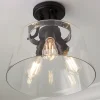 T Bar Taper Semi-Flush Ceiling Light