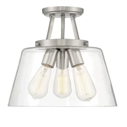 T Bar Taper Semi-Flush Ceiling Light