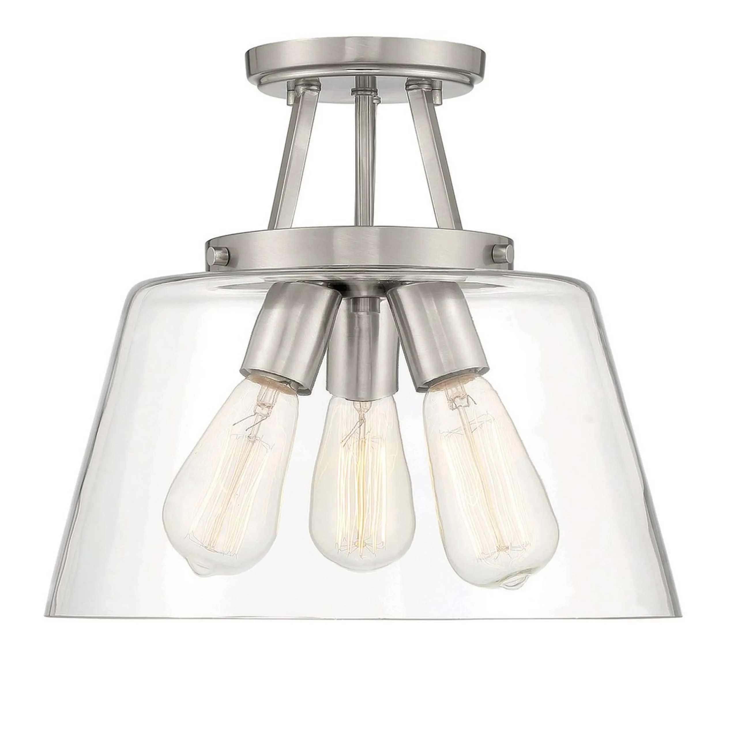 T Bar Taper Semi-Flush Ceiling Light