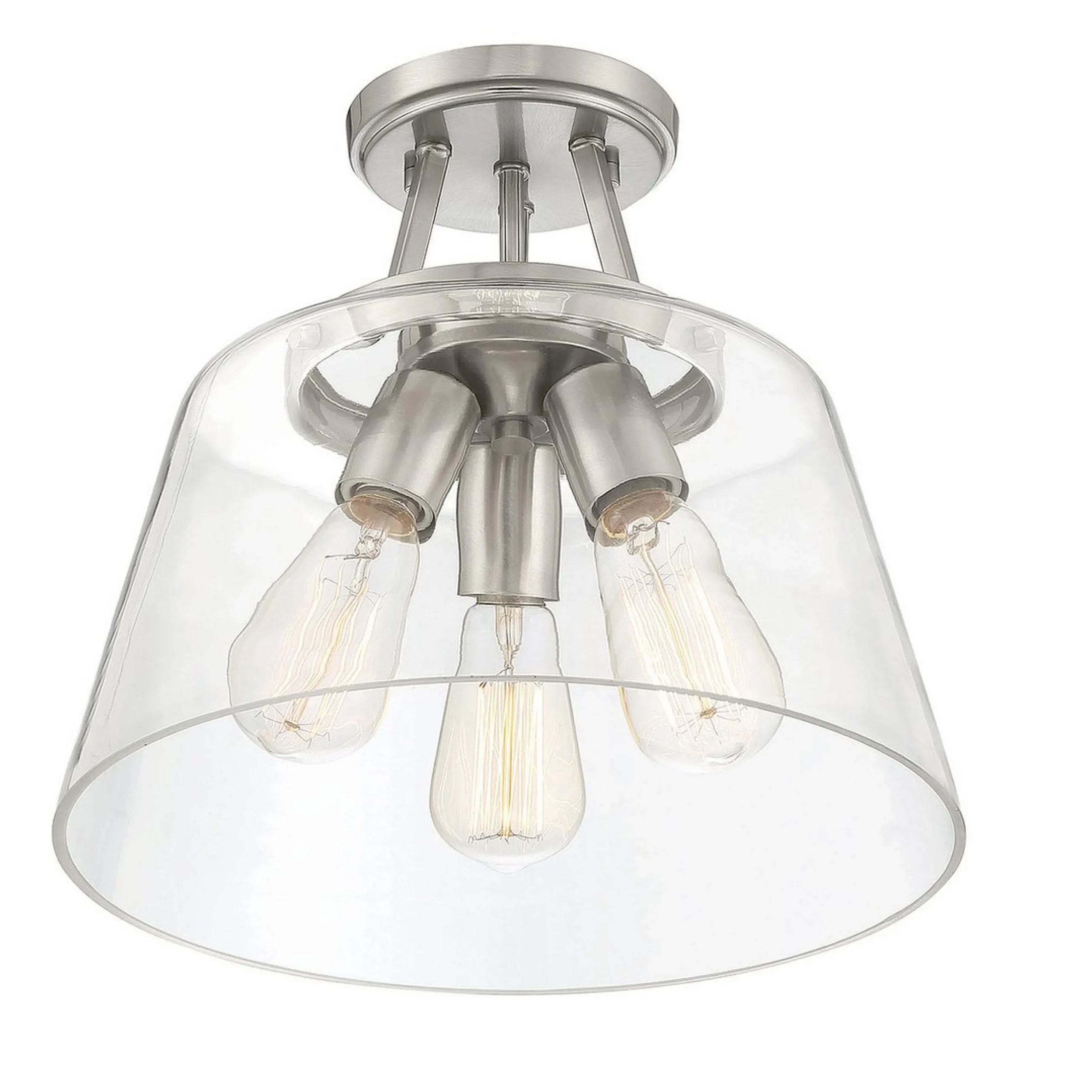 T Bar Taper Semi-Flush Ceiling Light