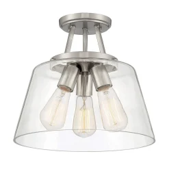 T Bar Taper Semi-Flush Ceiling Light