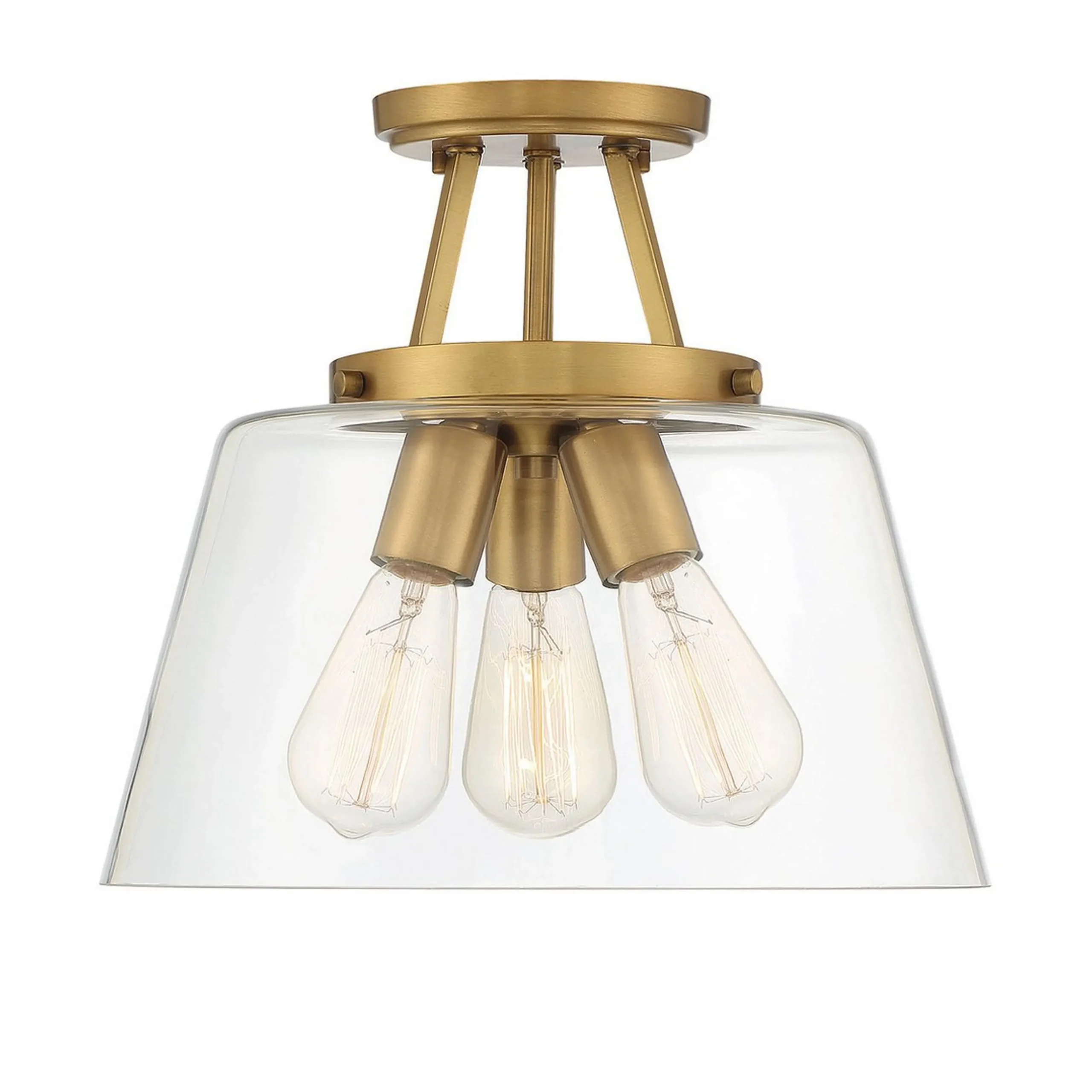 T Bar Taper Semi-Flush Ceiling Light