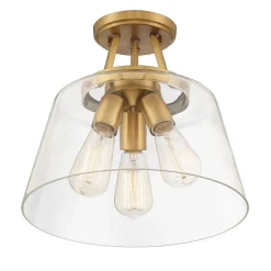 T Bar Taper Semi-Flush Ceiling Light