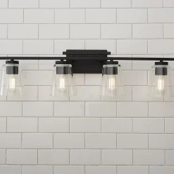 T Bar Taper Vanity Light - 4 Light