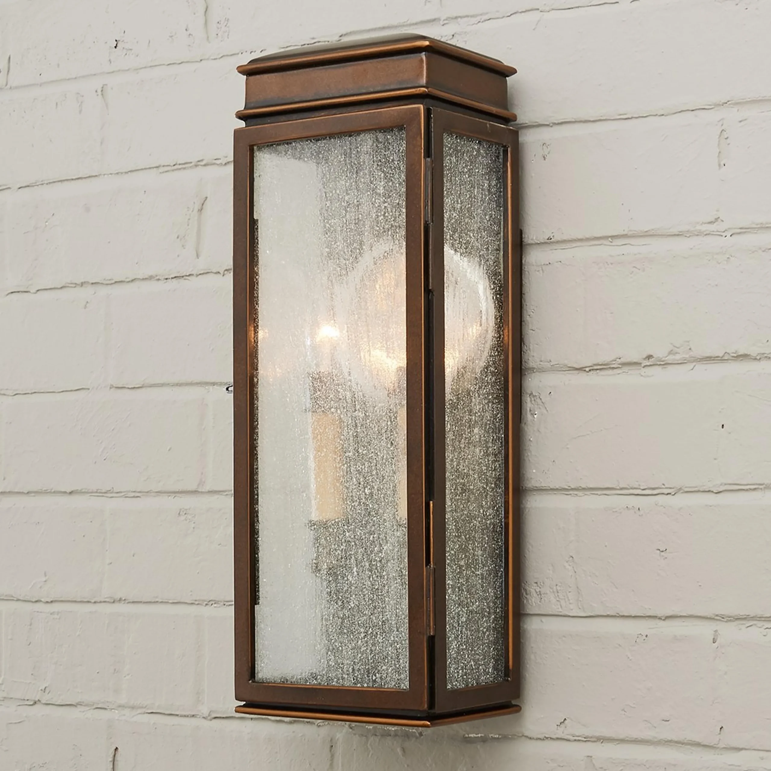 Tetra Tower Outdoor Sconce - Small