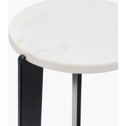 Thiago End Table - Marble