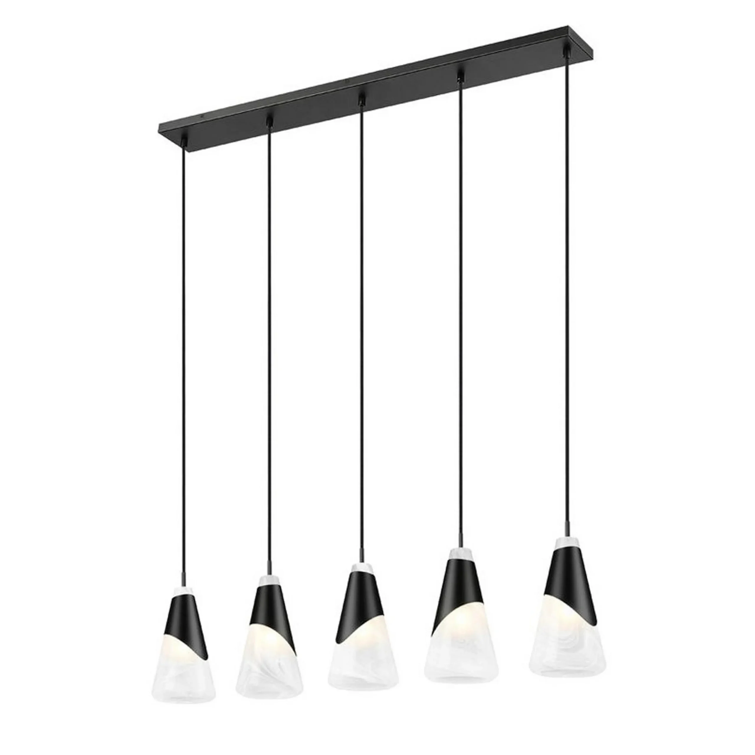 Thrace Linear Island Chandelier