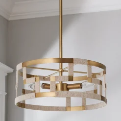 Threaded Grid Convertible Ceiling Light