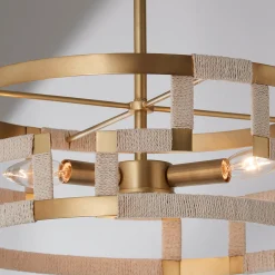 Threaded Grid Convertible Ceiling Light