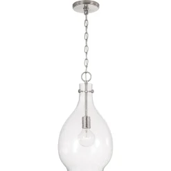Tierni Pendant - Seeded Glass