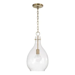 Tierni Pendant - Seeded Glass