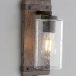 Timber Bath Sconce