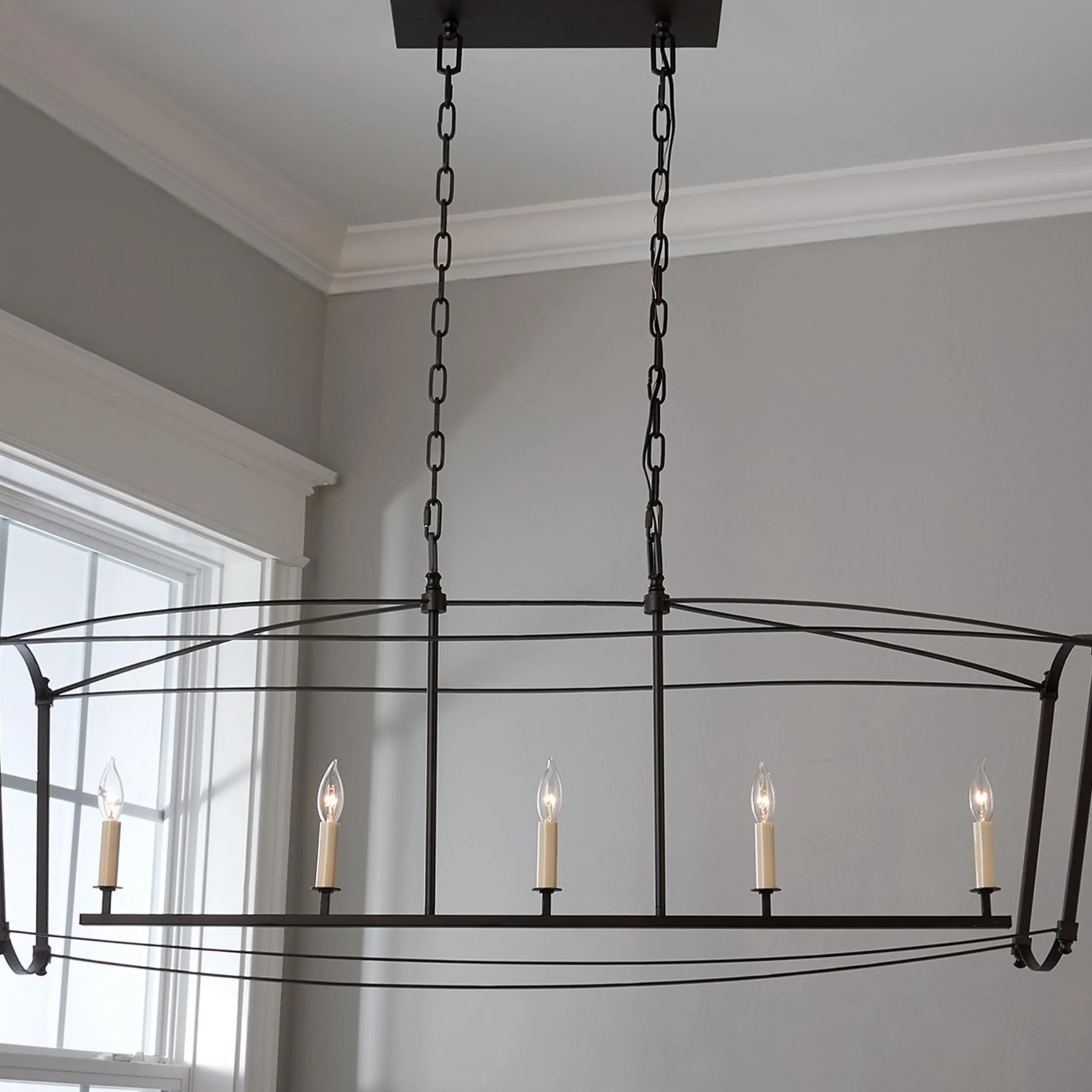 Traditional Beaux Island Chandelier