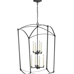 Traditional Beaux Two-Tier Lantern - 8 Light