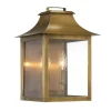 Traditional Studded Framed Box Outdoor Sconce - Large