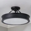 Traditional Urban Semi-Flush Ceiling Light