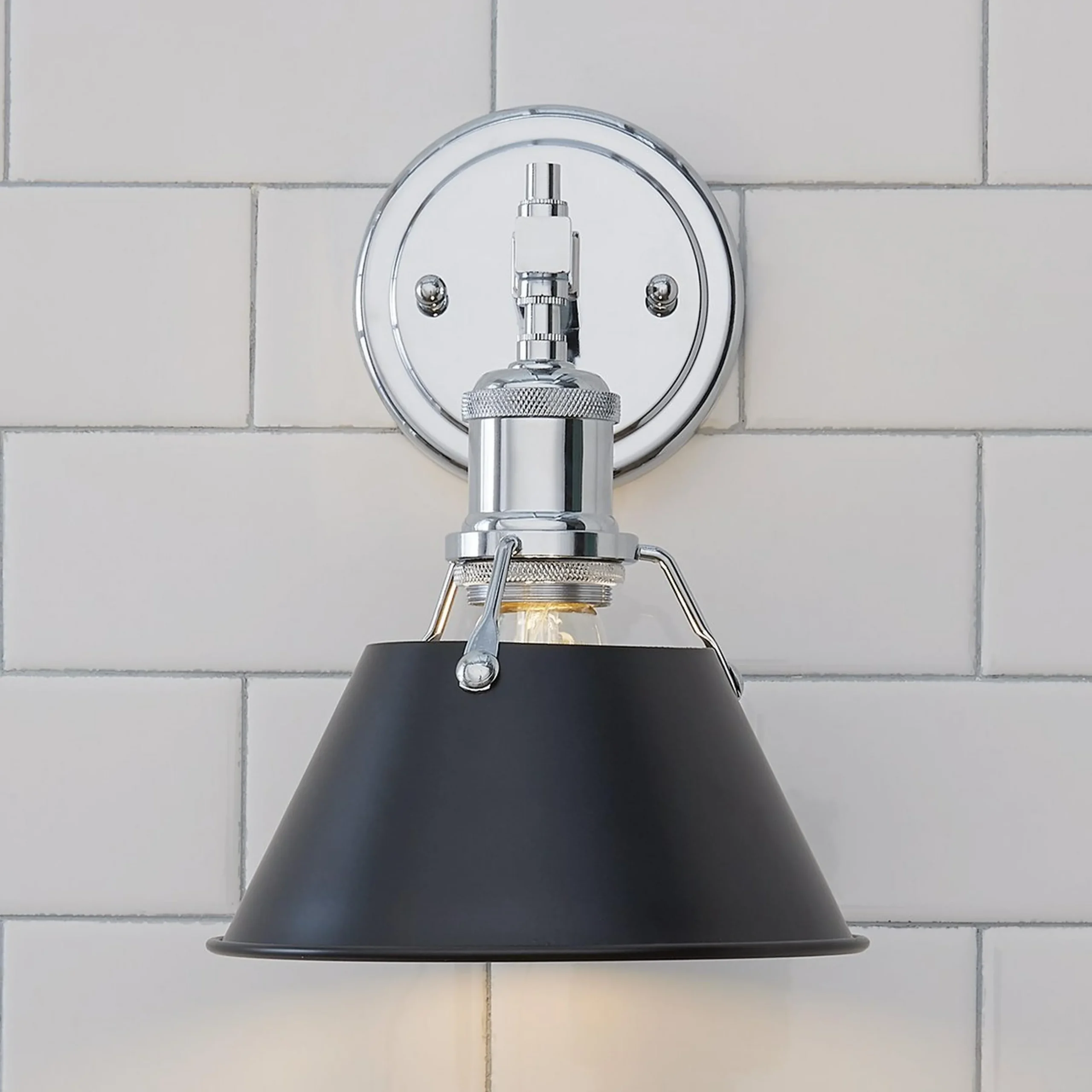 Truncated Cone Shade Sconce