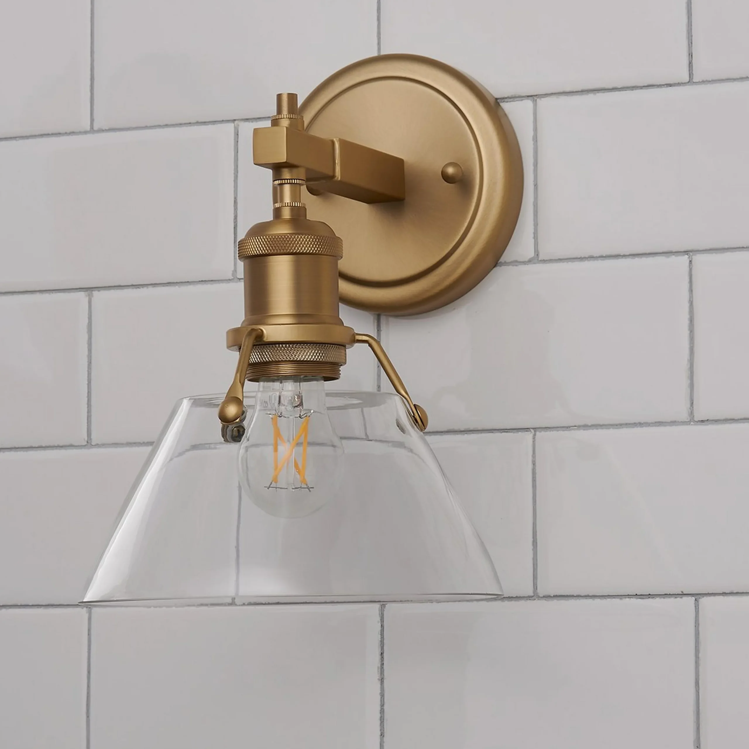 Truncated Cone Shade Sconce
