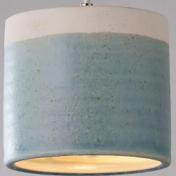Two-Toned Ceramic Pendant