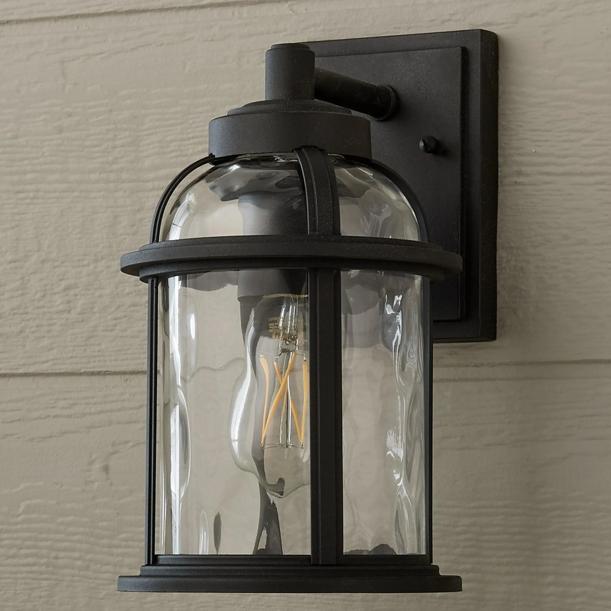 Undulated Outdoor Sconce - 1 Light