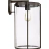 Vincent Clear Glass Outdoor Sconce - Extra Large