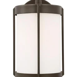 Vincent Opal Glass Outdoor Sconce - Small